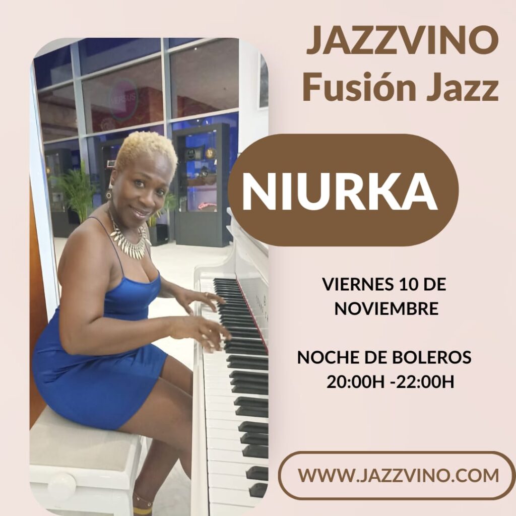 Niurka en el Jazz y vino Gandia